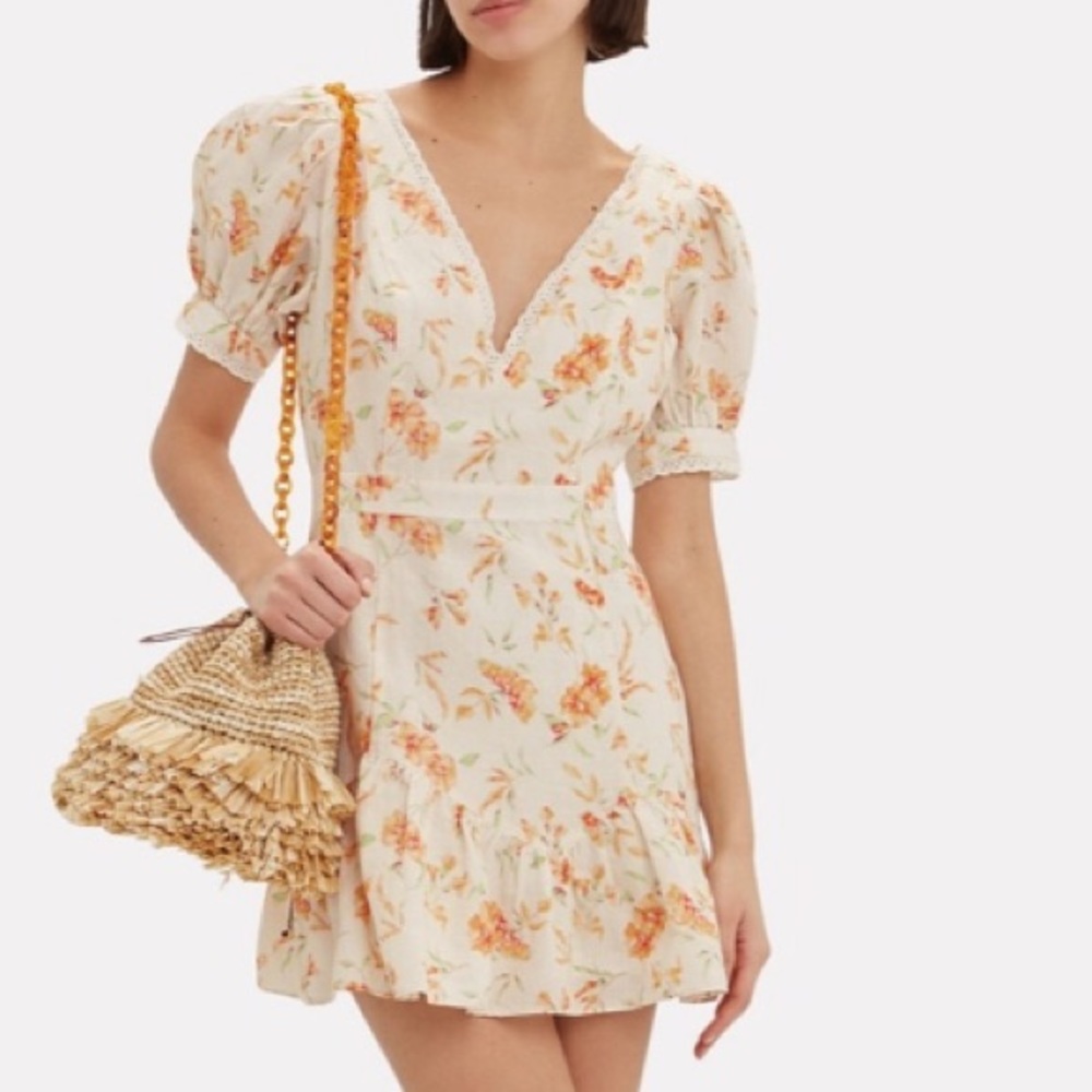 Loveshackfancy Lena mini-dress